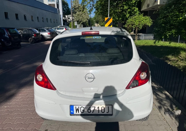 Opel Corsa cena 9000 przebieg: 251000, rok produkcji 2010 z Warszawa małe 67